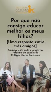 Aula sobre as questões principais para a Educação dos Filhos